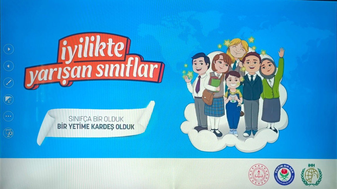 İYİLİKTE YARIŞAN SINIFLAR PROJESİNİ OKULUMUZDA BAŞLATTIK