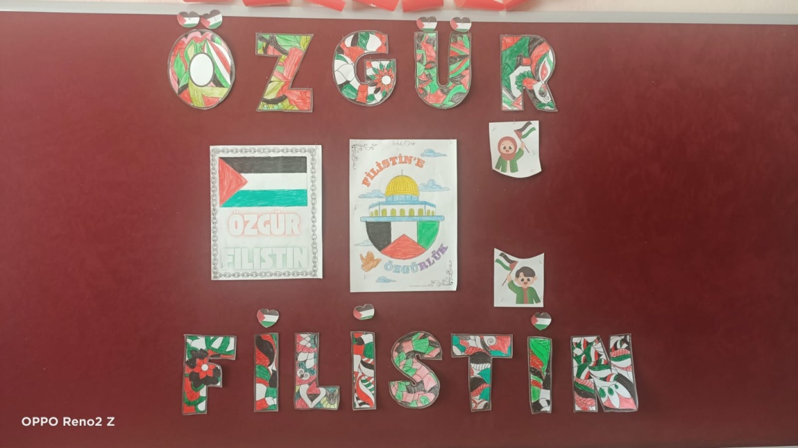 OKULUMUZDA FİLİSTİN FARKINDALIK ETKİNLİKLERİ DÜZENLENDİ